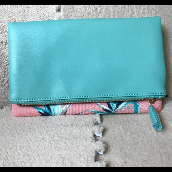 RACHEL PALLY REVERSIBLE CLUTCH - PARADISE - Picture 1 of 5